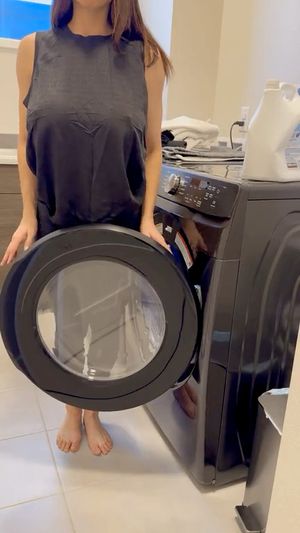 Presa na lavandaria 🧺